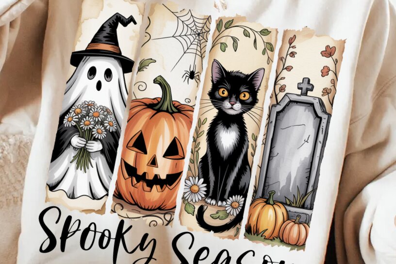 Intra απο ξύλο plywood 3mm-4mm πάχος – Spooky Season Png, Πινελιές Απόκριες Δίασταση  20x20 cm INTRAFABR-123327281