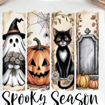 Intra απο ξύλο plywood 3mm-4mm πάχος – Spooky Season Png, Πινελιές Απόκριες Δίασταση  20x20 cm INTRAFABR-123327281 - Image 3