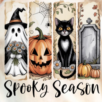 Intra απο ξύλο plywood 3mm-4mm πάχος – Spooky Season Png, Πινελιές Απόκριες Δίασταση  20x20 cm INTRAFABR-123327281 - Image 4