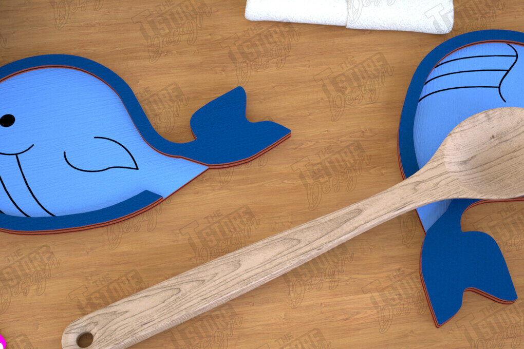 Intra απο ξύλο plywood 3mm-4mm πάχος – Κουταλοθήκη | Αξεσουάρ Κουζίνας | CNC Δίασταση  20x20 cm INTRAFABR-113985732