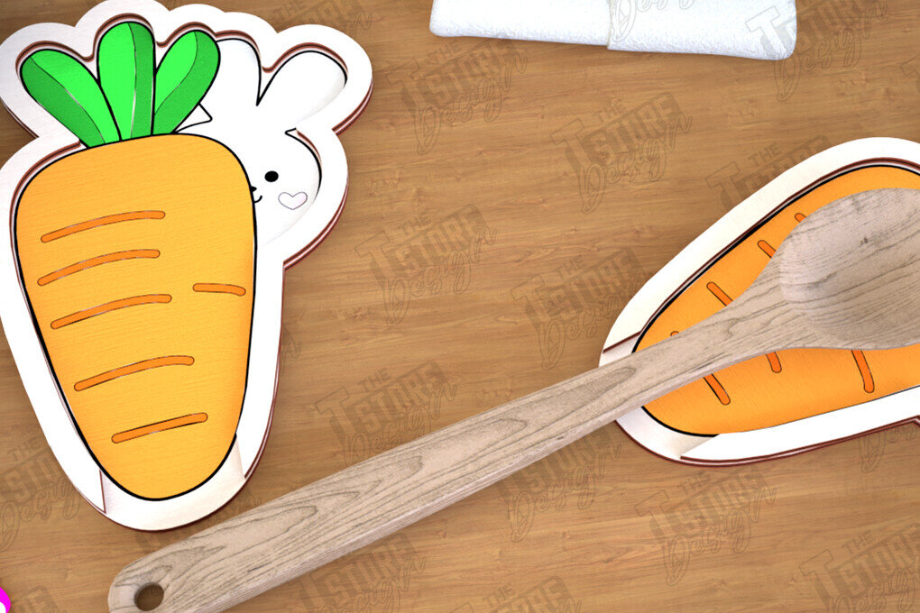 Intra απο ξύλο plywood 3mm-4mm πάχος – Κουταλοθήκη | Αξεσουάρ Κουζίνας | CNC Δίασταση  20x20 cm INTRAFABR-113985754