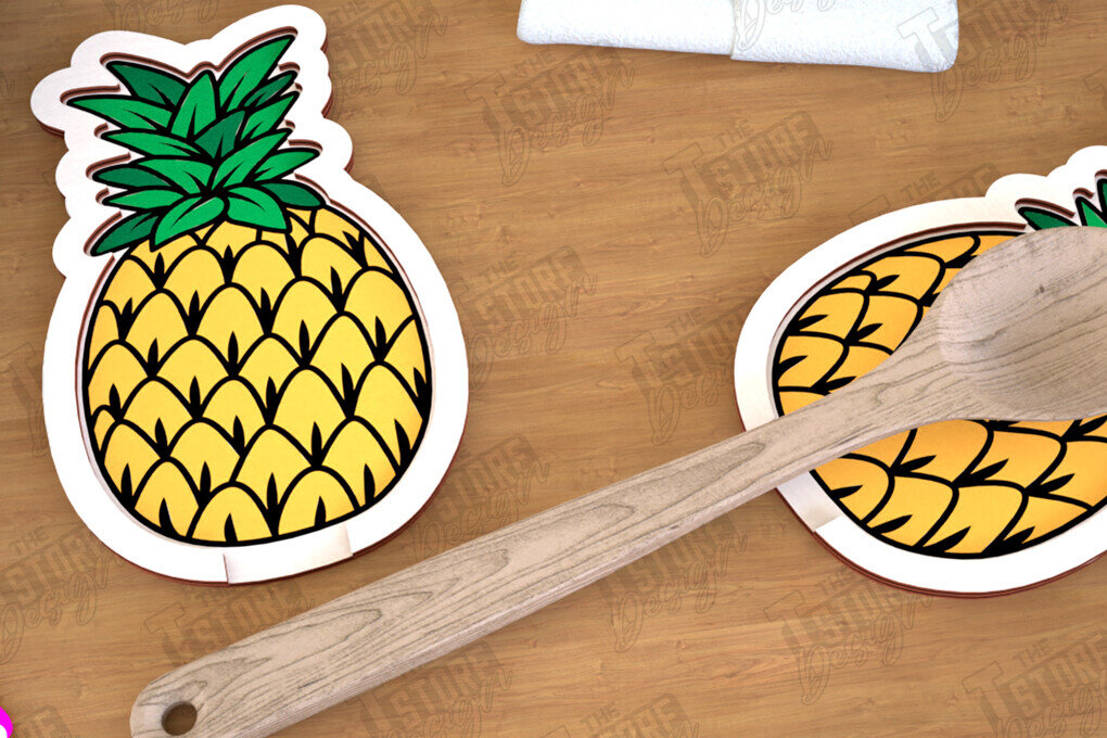 Intra απο ξύλο plywood 3mm-4mm πάχος – Κουταλοθήκη | Αξεσουάρ Κουζίνας | CNC Δίασταση  20x20 cm INTRAFABR-113985769