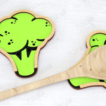 Intra απο ξύλο plywood 3mm-4mm πάχος – Κουταλοθήκη |Μαγειρικά σκεύη Δίασταση 20x20 cm INTRAFABR-120353615 - Image 1