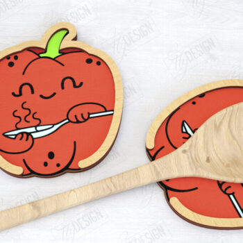 Intra απο ξύλο plywood 3mm-4mm πάχος – Κουταλοθήκη |Κουζινικά σκεύη Δίασταση  20x20 cm INTRAFABR-120094700 - Image 1