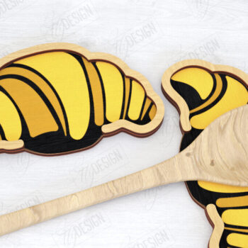 Intra απο ξύλο plywood 3mm-4mm πάχος – Κουταλοθήκη |Κουζινικά σκεύη Δίασταση  20x20 cm INTRAFABR-120094704 - Image 1