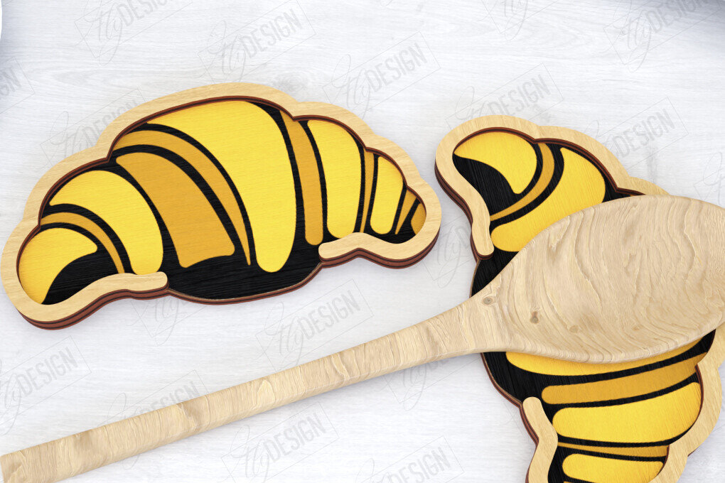 Intra απο ξύλο plywood 3mm-4mm πάχος – Κουταλοθήκη |Κουζινικά σκεύη Δίασταση  20x20 cm INTRAFABR-120094704