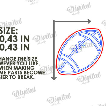 Intra απο ξύλο plywood 3mm-4mm πάχος – Αθλητικά σκουλαρίκια Bundle Δίασταση  5x5 cm INTRAFABR-116496654 - Image 7