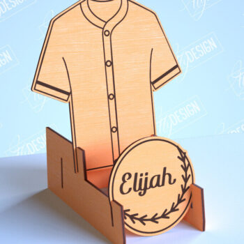 Intra απο ξύλο plywood 3mm-4mm πάχος – Πακέτο αθλητικών φανελών | Αθλητική πινακίδα | CNC Δίασταση  20x20 cm INTRAFABR-101105898 - Image 6