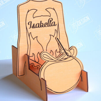 Intra απο ξύλο plywood 3mm-4mm πάχος – Πακέτο αθλητικών φανελών | Αθλητική πινακίδα | CNC Δίασταση  20x20 cm INTRAFABR-101105898 - Image 12