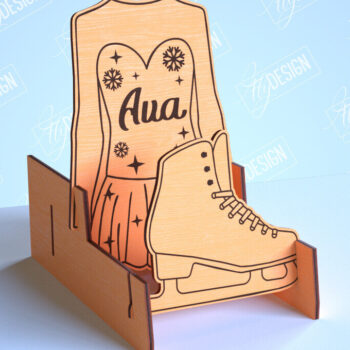 Intra απο ξύλο plywood 3mm-4mm πάχος – Πακέτο αθλητικών φανελών | Αθλητική πινακίδα | CNC Δίασταση  20x20 cm INTRAFABR-101105898 - Image 13