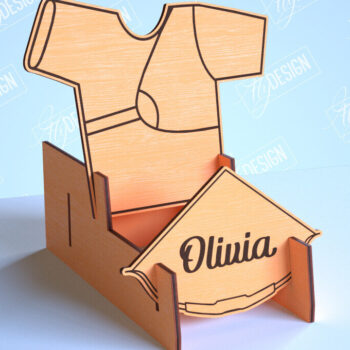 Intra απο ξύλο plywood 3mm-4mm πάχος – Πακέτο αθλητικών φανελών | Αθλητική πινακίδα | CNC Δίασταση  20x20 cm INTRAFABR-101105898 - Image 15