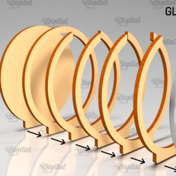 Intra απο ξύλο plywood 3mm-4mm πάχος – Πακέτο κοπής με λέιζερ Sport Piggy Banks Δίασταση  20x20 cm INTRAFABR-98048772 - Image 3