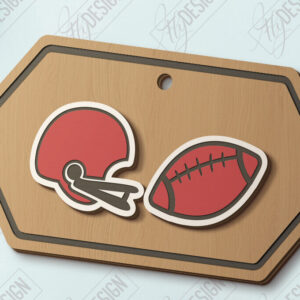 Intra απο ξύλο plywood 3mm-4mm πάχος – Αθλητικά καρφωτά σκουλαρίκια | Κοσμήματα Δίασταση  5x5 cm INTRAFABR-121128329