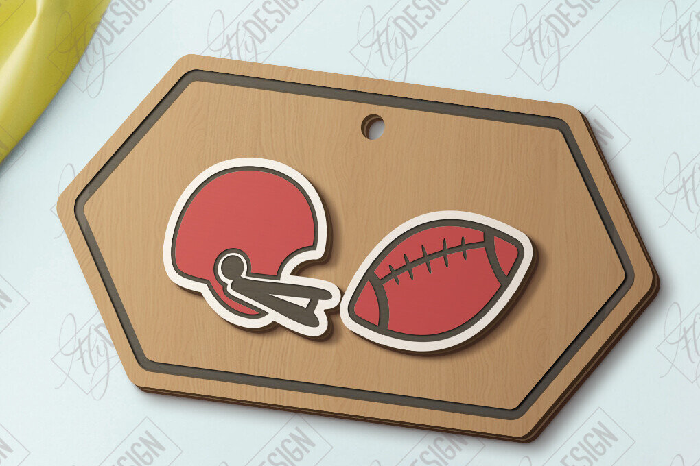 Intra απο ξύλο plywood 3mm-4mm πάχος – Αθλητικά καρφωτά σκουλαρίκια | Κοσμήματα Δίασταση  5x5 cm INTRAFABR-121128329