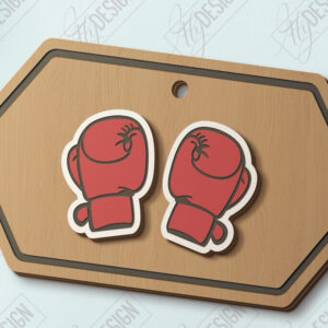 Intra απο ξύλο plywood 3mm-4mm πάχος – Αθλητικά καρφωτά σκουλαρίκια | Κοσμήματα Δίασταση  5x5 cm INTRAFABR-121356664