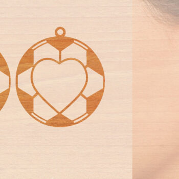 Intra απο ξύλο plywood 3mm-4mm πάχος – Αθλητικά Ξύλινα Σκουλαρίκια Πακέτο κοπής με λέιζερ Δίασταση  5x5 cm INTRAFABR-97990011 - Image 10