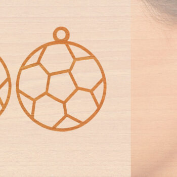 Intra απο ξύλο plywood 3mm-4mm πάχος – Αθλητικά Ξύλινα Σκουλαρίκια Πακέτο κοπής με λέιζερ Δίασταση  5x5 cm INTRAFABR-97990011 - Image 11