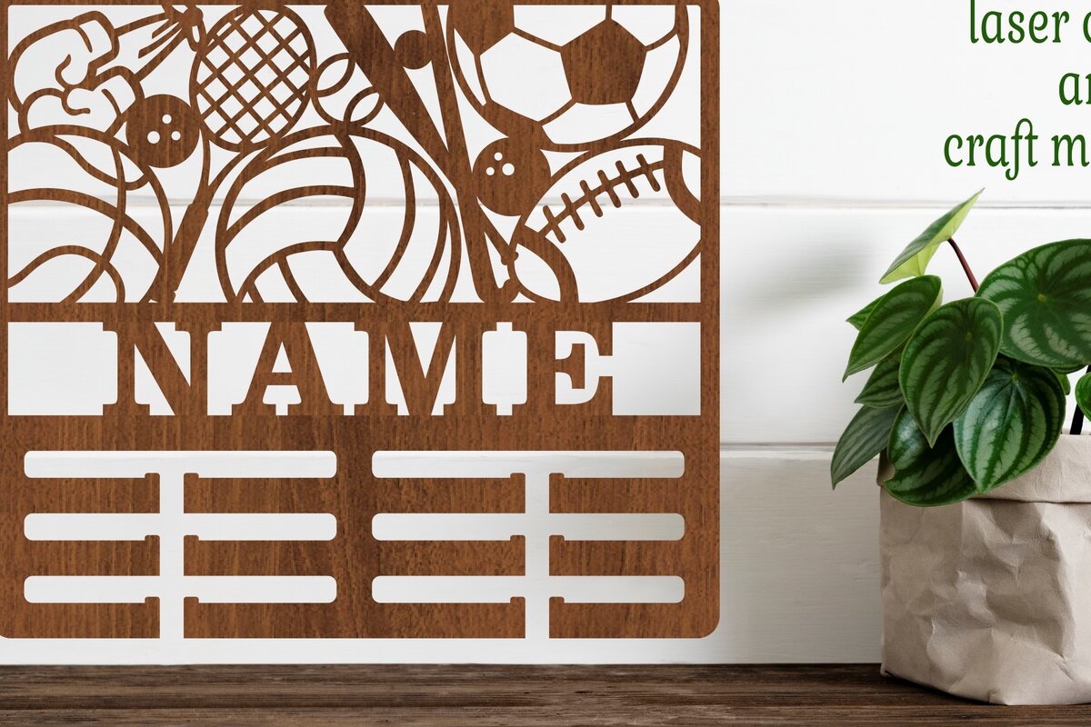 Intra απο ξύλο plywood 3mm-4mm πάχος – Αρχείο κομμένου με βάση αθλητικής μπάλας Δίασταση  20x20 cm INTRAFABR-66504162