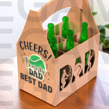 Intra απο ξύλο plywood 3mm-4mm πάχος – Πακέτο Sports Dad Beer Caddy Δίασταση  20x20 cm INTRAFABR-122438267 - Image 11