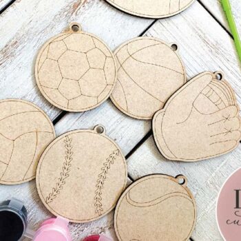 Intra απο ξύλο plywood 3mm-4mm πάχος – Sports DiY Craft Kit Δίασταση  20x20 cm INTRAFABR-75552305 - Image 4