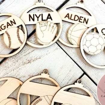 Intra απο ξύλο plywood 3mm-4mm πάχος – Αθλητικά Στολίδια Laser Δίασταση  20x20 cm INTRAFABR-72170170 - Image 4