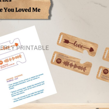 Intra απο ξύλο plywood 3mm-4mm πάχος – Αρχείο κοπής λέιζερ με μπρελόκ Spotify Couples Δίασταση 5x5 cm INTRAFABR-58802037 - Image 1