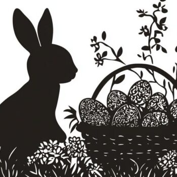 Intra απο ξύλο plywood 3mm-4mm πάχος – Άνοιξη Πάσχα σκηνή λέιζερ περικοπή διάνυσμα Δίασταση  20x20 cm INTRAFABR-117777033 - Image 16