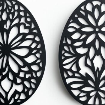 Intra απο ξύλο plywood 3mm-4mm πάχος – Άνοιξη Πάσχα σκηνή λέιζερ περικοπή διάνυσμα Δίασταση  20x20 cm INTRAFABR-117776901 - Image 3