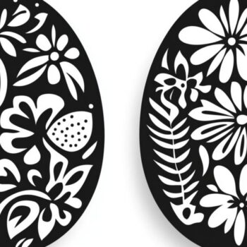 Intra απο ξύλο plywood 3mm-4mm πάχος – Άνοιξη Πάσχα σκηνή λέιζερ περικοπή διάνυσμα Δίασταση  20x20 cm INTRAFABR-117776901 - Image 7