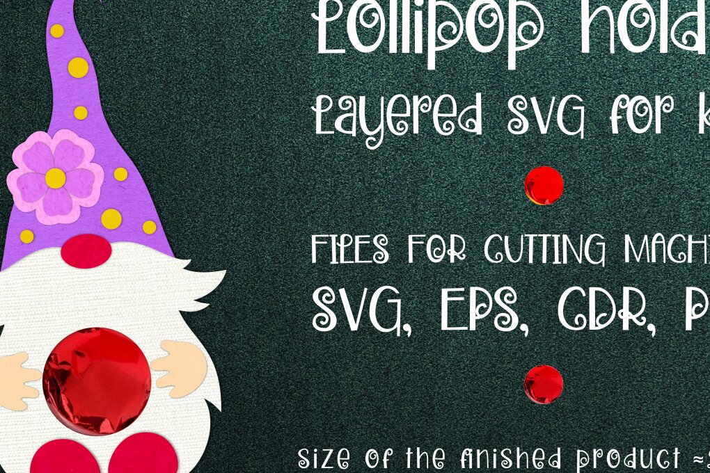 Intra απο ξύλο plywood 3mm-4mm πάχος – Άνοιξη Gnome - Πρότυπο θήκης γλειφιτζούρι Δίασταση  20x20 cm INTRAFABR-9053138