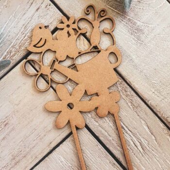 Intra απο ξύλο plywood 3mm-4mm πάχος – Αρχείο Stakes Spring Plant Trellis Houseplant Stakes Δίασταση  20x20 cm INTRAFABR-72795254 - Image 4