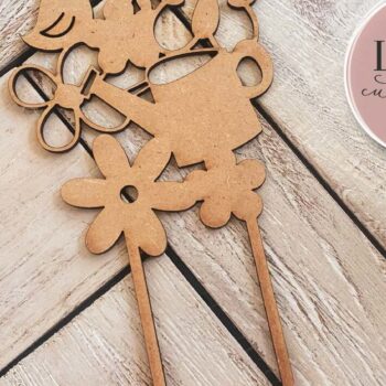 Intra απο ξύλο plywood 3mm-4mm πάχος – Αρχείο Stakes Spring Plant Trellis Houseplant Stakes Δίασταση  20x20 cm INTRAFABR-72795254 - Image 5