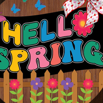 Intra απο ξύλο plywood 3mm-4mm πάχος – Ανοιξιάτικη κρεμάστρα στρογγυλής πόρτας Δίασταση  20x20 cm INTRAFABR-65358037 - Image 1