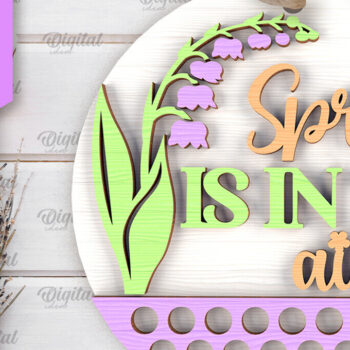 Intra απο ξύλο plywood 3mm-4mm πάχος – Κοπή λέιζερ με στρογγυλή πινακίδα Δίασταση 20x20 cm INTRAFABR-91368442 - Image 1