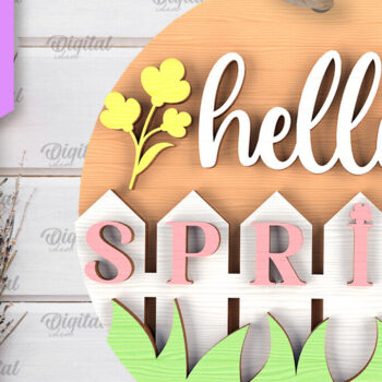 Intra απο ξύλο plywood 3mm-4mm πάχος – Κοπή λέιζερ με στρογγυλή πινακίδα Δίασταση 20x20 cm INTRAFABR-91368084 - Image 1