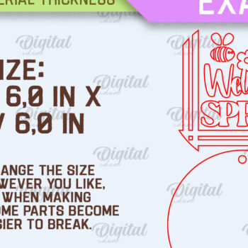 Intra απο ξύλο plywood 3mm-4mm πάχος – Δέσμη κοπής με λέιζερ στρογγυλών πινακίδων Δίασταση  20x20 cm INTRAFABR-91363950 - Image 2