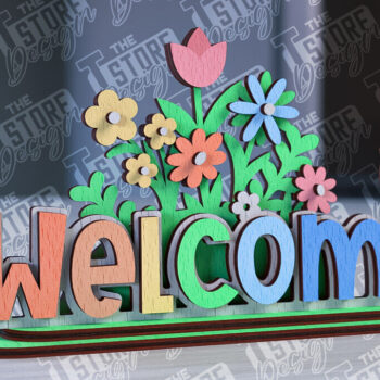 Intra απο ξύλο plywood 3mm-4mm πάχος – Σχεδιασμός κοπής με λέιζερ βάσης ελατηρίου | 3D Stand Δίασταση 20x20 cm INTRAFABR-92259761 - Image 1