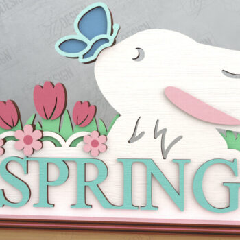 Intra απο ξύλο plywood 3mm-4mm πάχος – Κοπή λέιζερ με ελατήριο | Επιγραφή επιφάνειας εργασίας Δίασταση  20x20 cm INTRAFABR-120093419 - Image 1