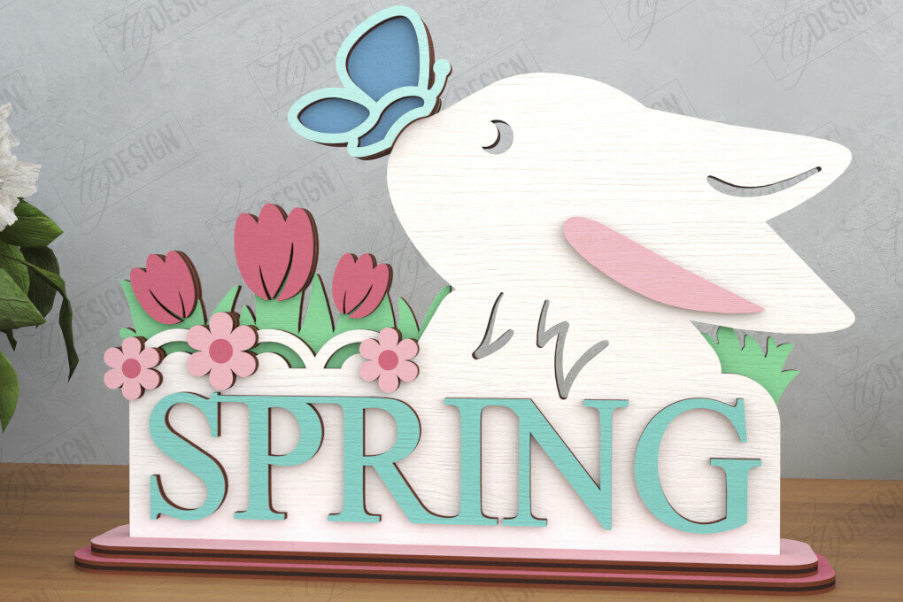 Intra απο ξύλο plywood 3mm-4mm πάχος – Κοπή λέιζερ με ελατήριο | Επιγραφή επιφάνειας εργασίας Δίασταση  20x20 cm INTRAFABR-120093419