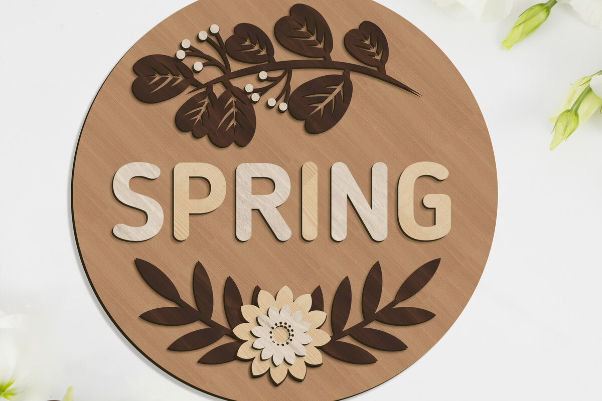 Intra απο ξύλο plywood 3mm-4mm πάχος – Πάνελ τοίχου ελατηρίου, πρότυπο κοπής με λέιζερ Δίασταση  40x30 cm INTRAFABR-91372492