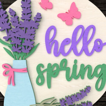 Intra απο ξύλο plywood 3mm-4mm πάχος – Πακέτο Signs Welcome Δίασταση 40x30 cm INTRAFABR-113396596 - Image 4