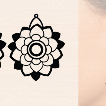 Intra απο ξύλο plywood 3mm-4mm πάχος – Ξύλινα σκουλαρίκια Spring Δίασταση  5x5 cm INTRAFABR-118635056 - Image 1