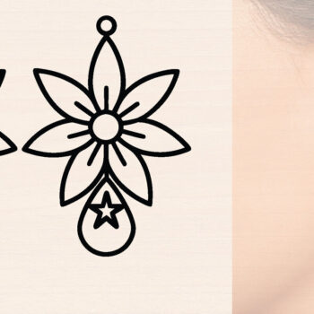 Intra απο ξύλο plywood 3mm-4mm πάχος – Ξύλινα σκουλαρίκια Spring Δίασταση  5x5 cm INTRAFABR-118635500 - Image 1