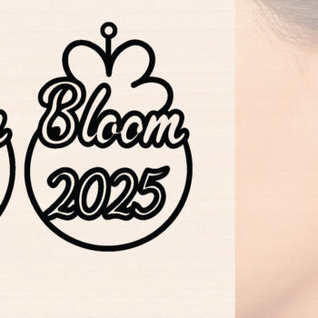 Intra απο ξύλο plywood 3mm-4mm πάχος – Ξύλινα σκουλαρίκια Spring Δίασταση  5x5 cm INTRAFABR-118635614 - Image 1