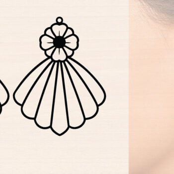 Intra απο ξύλο plywood 3mm-4mm πάχος – Ξύλινα σκουλαρίκια Spring Δίασταση  5x5 cm INTRAFABR-118635788 - Image 1