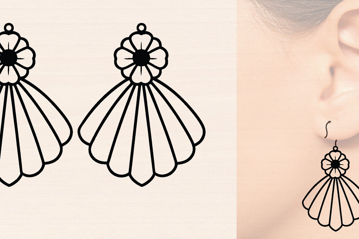 Intra απο ξύλο plywood 3mm-4mm πάχος – Ξύλινα σκουλαρίκια Spring Δίασταση  5x5 cm INTRAFABR-118635788