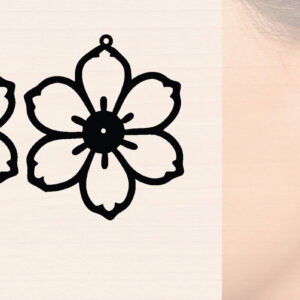 Intra απο ξύλο plywood 3mm-4mm πάχος – Ξύλινα σκουλαρίκια Spring Δίασταση  5x5 cm INTRAFABR-118635816