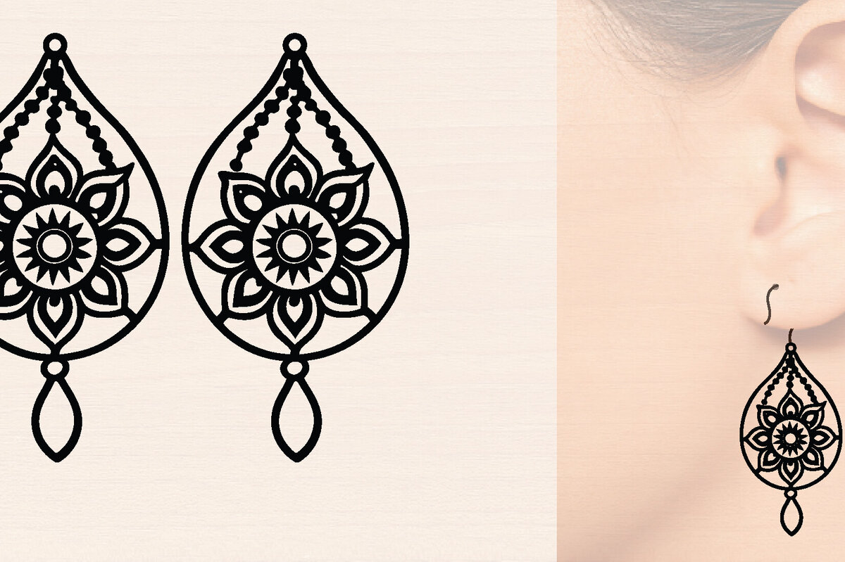 Intra απο ξύλο plywood 3mm-4mm πάχος – Ξύλινα σκουλαρίκια Spring Δίασταση  5x5 cm INTRAFABR-118635880