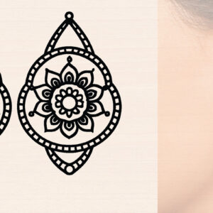 Intra απο ξύλο plywood 3mm-4mm πάχος – Ξύλινα σκουλαρίκια Spring Δίασταση  5x5 cm INTRAFABR-118635968