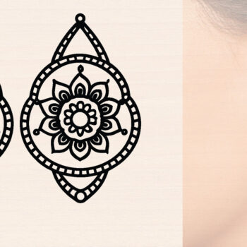 Intra απο ξύλο plywood 3mm-4mm πάχος – Ξύλινα σκουλαρίκια Spring Δίασταση  5x5 cm INTRAFABR-118635968 - Image 1